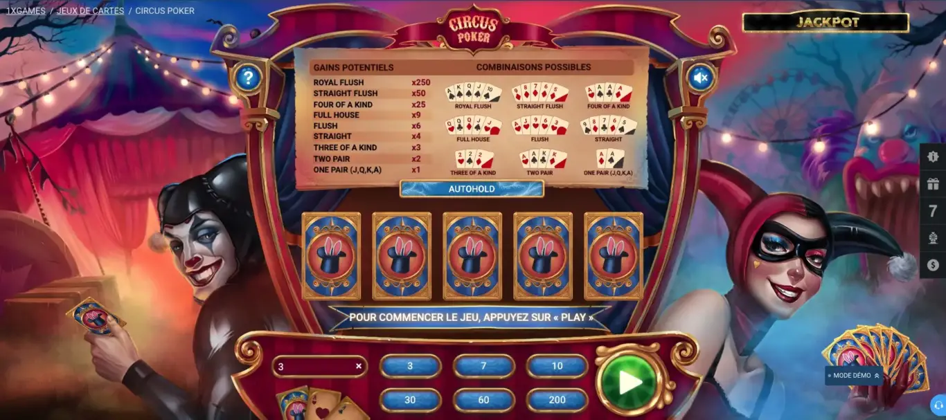 Circus Poker
