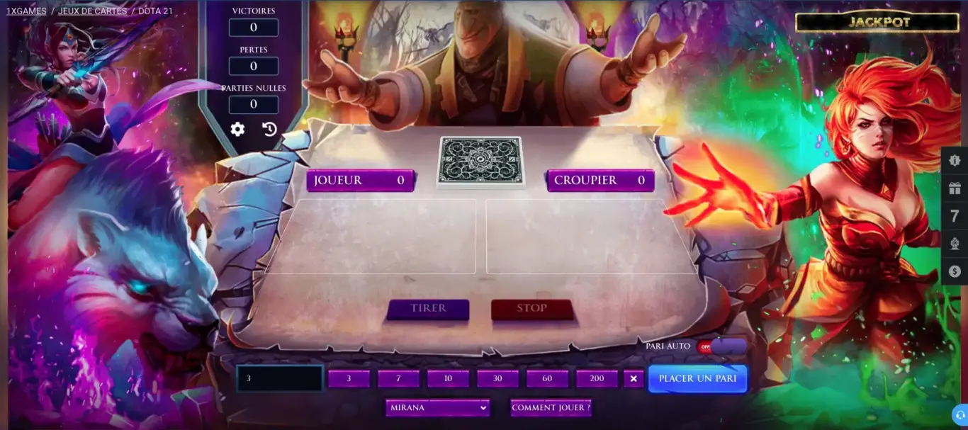 Twenty One Dota